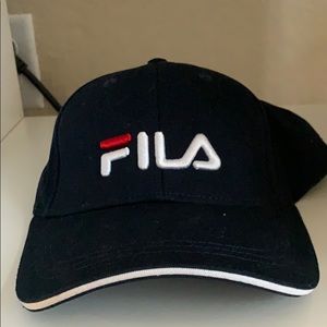 Navy blue Fila retro hat